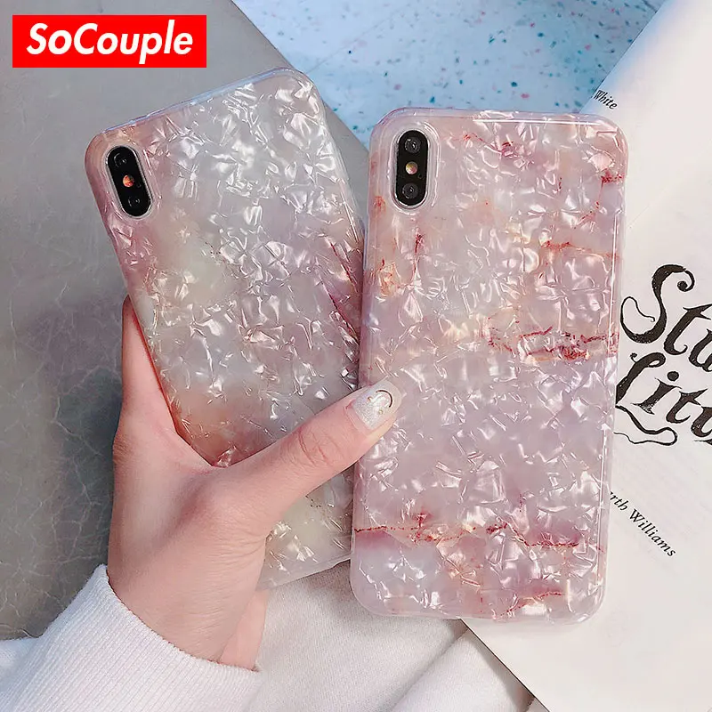 SoCouple Phone Case For iphone X Xs max XR Case For iphone 7 6 6s 8 Plus 11 Pro Max Bling Glitter Conch Shell Soft TPU Case
SoCouple Phone Case For iphone X Xs max XR Case For iphone 7 6 6s 8 Plus 11 Pro Max Bling Glitter Conch Shell Soft TPU Case