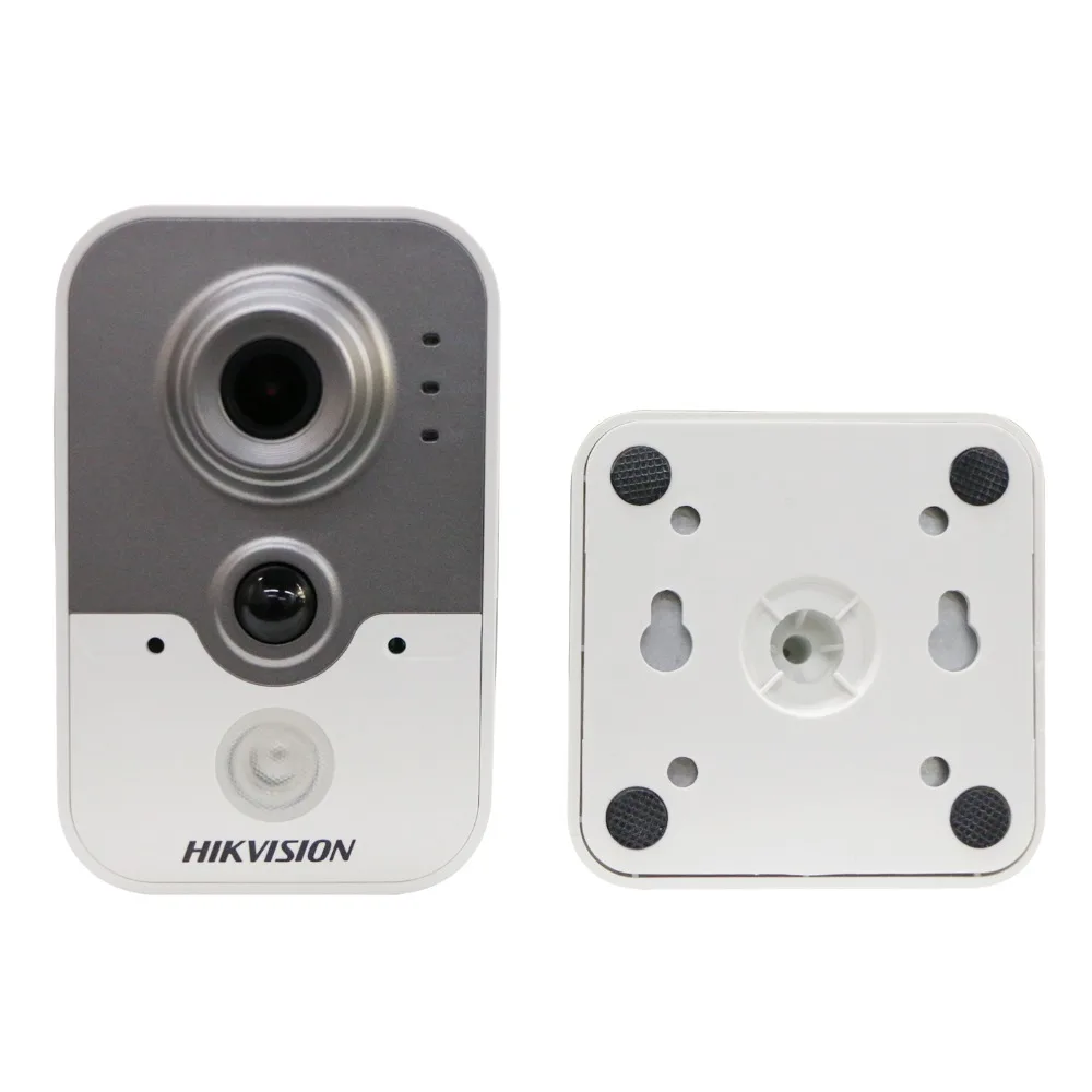 Беспроводная ip камера Hikvision 1080 P DS 2CD2442FWD IW 4 МП для помещения ИК куб Wi Fi домашнего