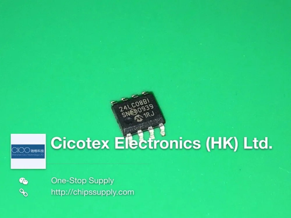 10pcs/lot 24LC08B-I/SN 8-SOIC IC EEPROM 8KBIT 400KHZ 24LC08BT-I-SN 24LC08BISN 24LC08BI SOP8
10pcs/lot 24LC08B-I/SN 8-SOIC IC EEPROM 8KBIT 400KHZ 24LC08BT-I-SN 24LC08BISN 24LC08BI SOP8