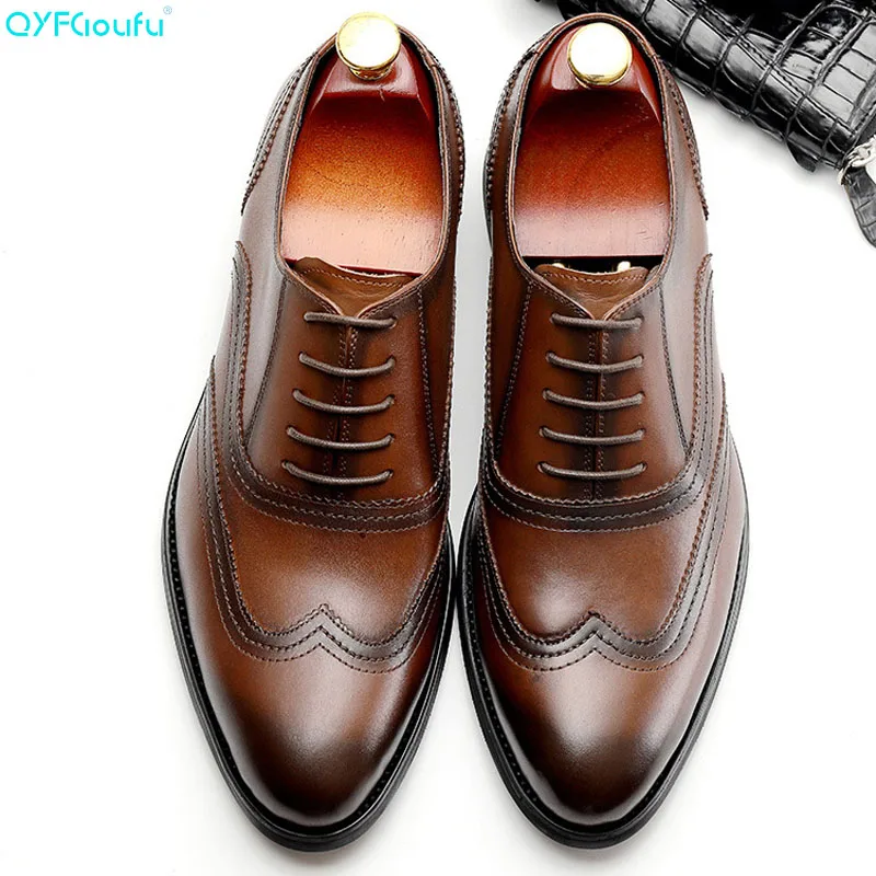 2019 Handmade Designer Vintage formal shoes Men Brand Party Wedding oxford shoes Genuine Leather Men Derby Dress Shoes
2019 Handmade Designer Vintage formal shoes Men Brand Party Wedding oxford shoes Genuine Leather Men Derby Dress Shoes
