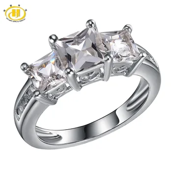 Hutang Natural White Topaz Solid 925 Sterling Silver Ring Engagement Fine Stone Jewelry For Women's Gift New Arrival
Hutang Natural White Topaz Solid 925 Sterling Silver Ring Engagement Fine Stone Jewelry For Women's Gift New Arrival