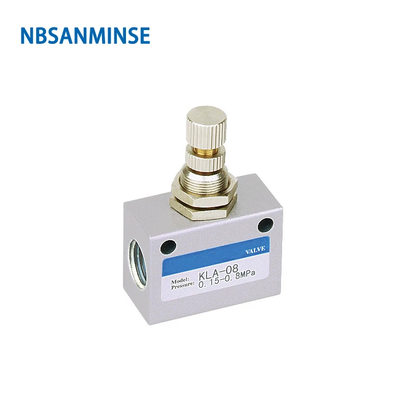 KLA G Thread Flow Rate Control Valve Aluminum Alloy Pneumatic Air Valve Normal Temperature Standard Type Sanmin
KLA G Thread Flow Rate Control Valve Aluminum Alloy Pneumatic Air Valve Normal Temperature Standard Type Sanmin