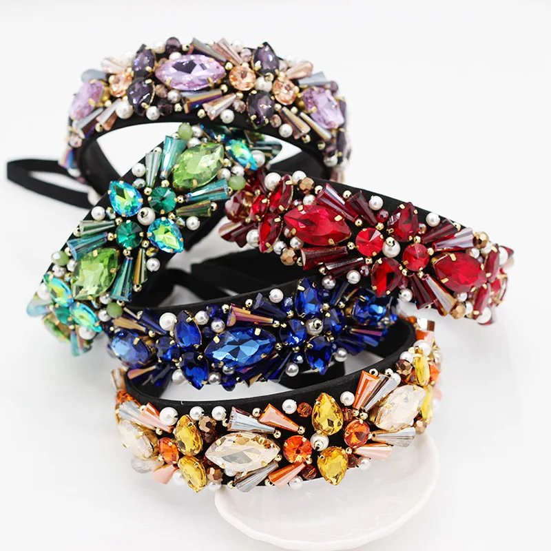 Vintage Beaded hand stitching Pageant Round Crowns Rhinestone Flower Bridal Hair Jewelry Bridal Headpiece Tiara Wedding
Vintage Beaded hand stitching Pageant Round Crowns Rhinestone Flower Bridal Hair Jewelry Bridal Headpiece Tiara Wedding