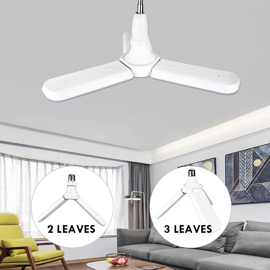 B22 E27 LED Ceiling Lights Lamp Luminaire Foldable Fan Blade 30W 45W Super Bright Light Fixtures For Home Living Room Bedroom
B22 E27 LED Ceiling Lights Lamp Luminaire Foldable Fan Blade 30W 45W Super Bright Light Fixtures For Home Living Room Bedroom