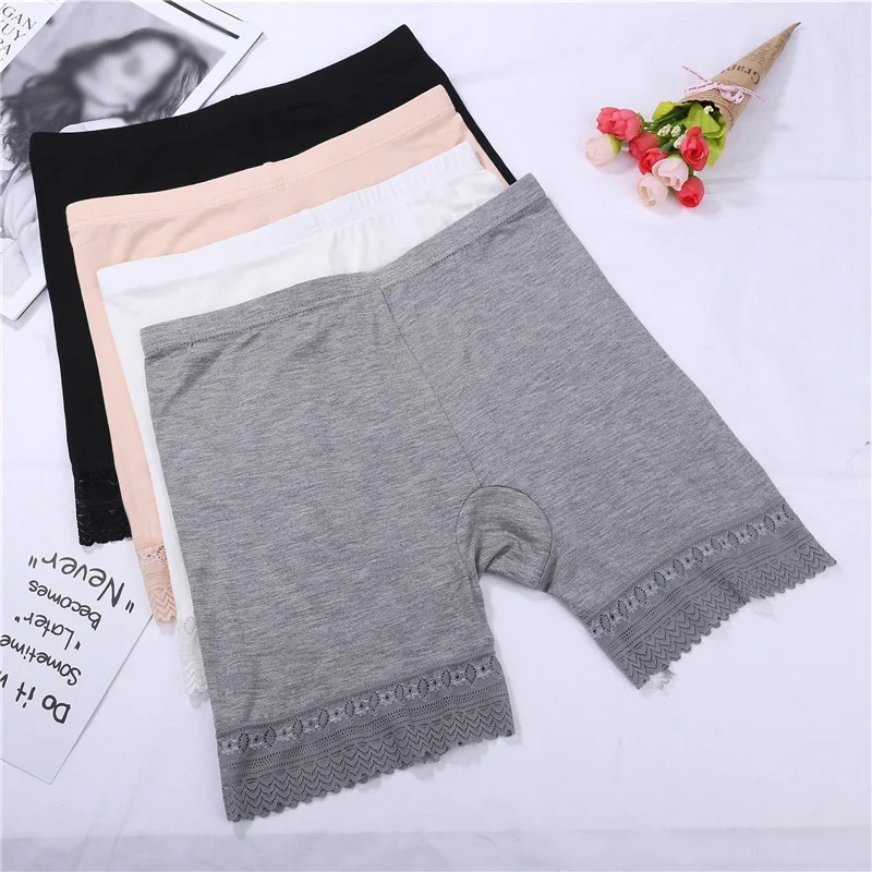 Seamless Lace Safety Pants Women Underwear Mid-Waist Plus Size Panties Anti-Light Safety Shorts
Seamless Lace Safety Pants Women Underwear Mid-Waist Plus Size Panties Anti-Light Safety Shorts