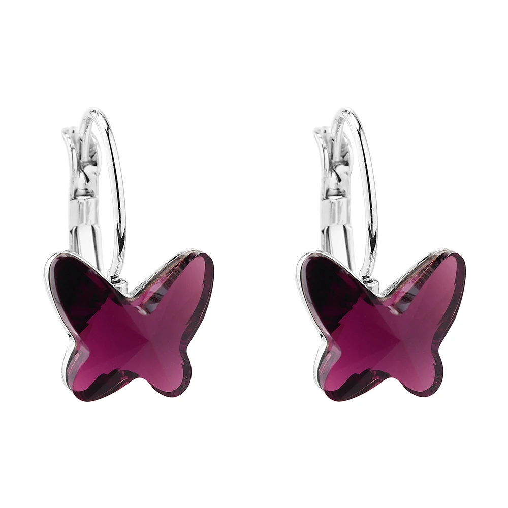 Ms Betti cute Butterfly earring with crystals from Swarovski for women wedding party and graduation gifts 2019
Ms Betti cute Butterfly earring with crystals from Swarovski for women wedding party and graduation gifts 2019