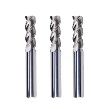 HRC50 degree 3 slot flat head Germany imported coating tungsten steel lengthening cutter CNC metal straight shank milling cutter
HRC50 degree 3 slot flat head Germany imported coating tungsten steel lengthening cutter CNC metal straight shank milling cutter