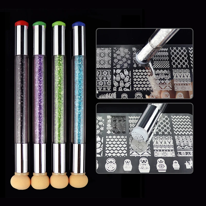 1Pc Dual-ended Nail Art Brushes Stamper and Blooming Pencil Nail Art UV Gel Brushes DIY Design Manicure Accessories Tool
1Pc Dual-ended Nail Art Brushes Stamper and Blooming Pencil Nail Art UV Gel Brushes DIY Design Manicure Accessories Tool