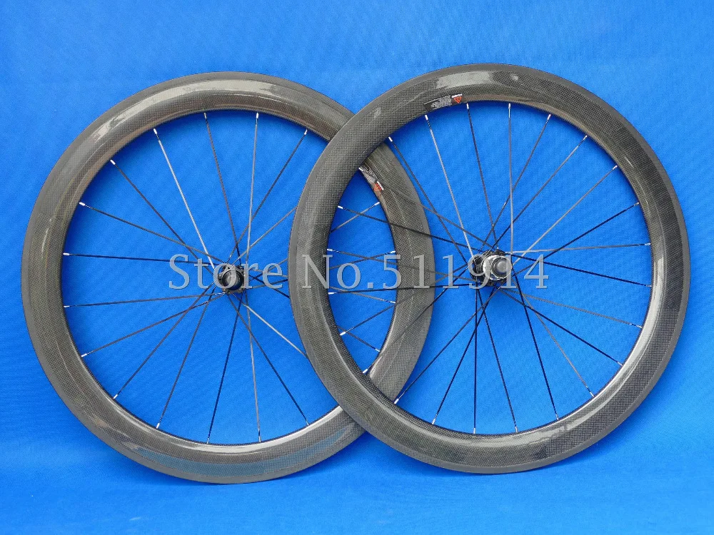 Toray Carbon Fiber Matt Glossy 700C Tubular Wheelset 60mm Road Bike Wheel Rims 20.5/23/25mm Width
Toray Carbon Fiber Matt Glossy 700C Tubular Wheelset 60mm Road Bike Wheel Rims 20.5/23/25mm Width