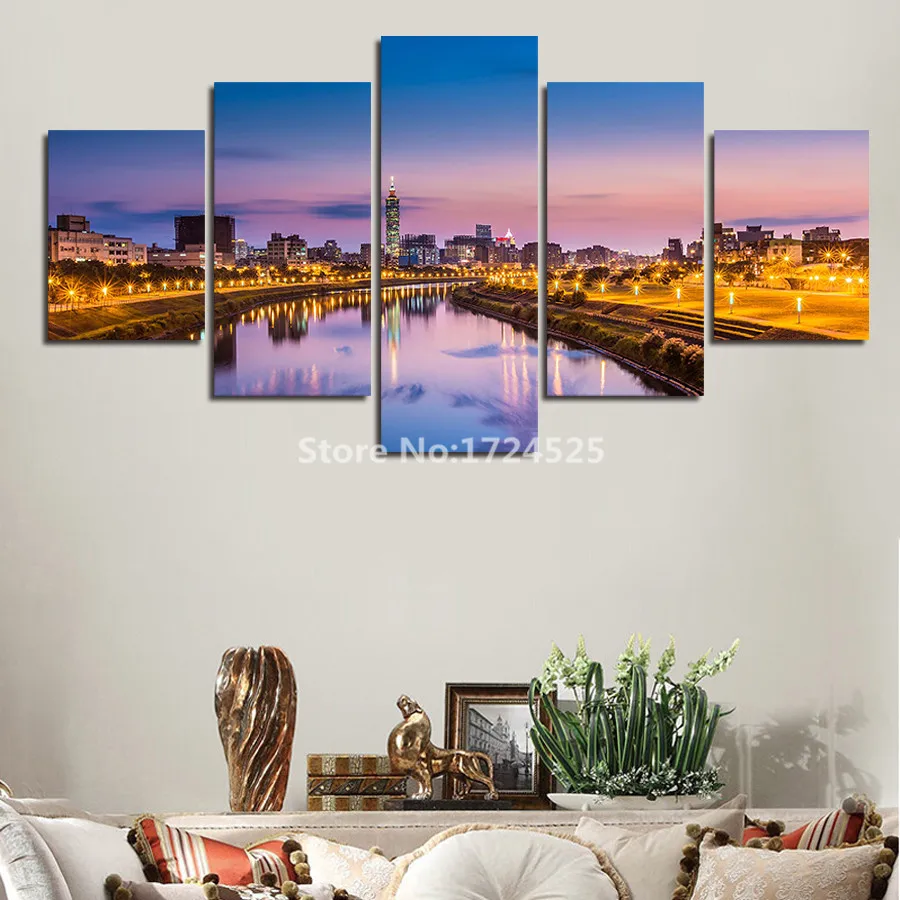 2017 New Arrival Time-limited 5 Piece Canvas Art Cityscape Painting Wall Pictures For Living Room Cuadros Decor Modern Unframed
2017 New Arrival Time-limited 5 Piece Canvas Art Cityscape Painting Wall Pictures For Living Room Cuadros Decor Modern Unframed