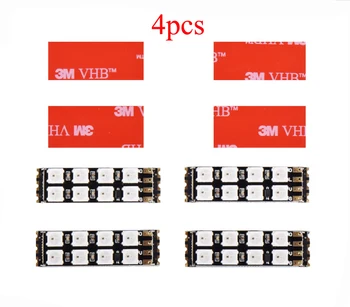 4PCS LED ESC Light Board Lamp Plate WS2812 8 Night Flight Indicator High Lights for FPV Racing Drone RC Model Spare Parts
4PCS LED ESC Light Board Lamp Plate WS2812 8 Night Flight Indicator High Lights for FPV Racing Drone RC Model Spare Parts