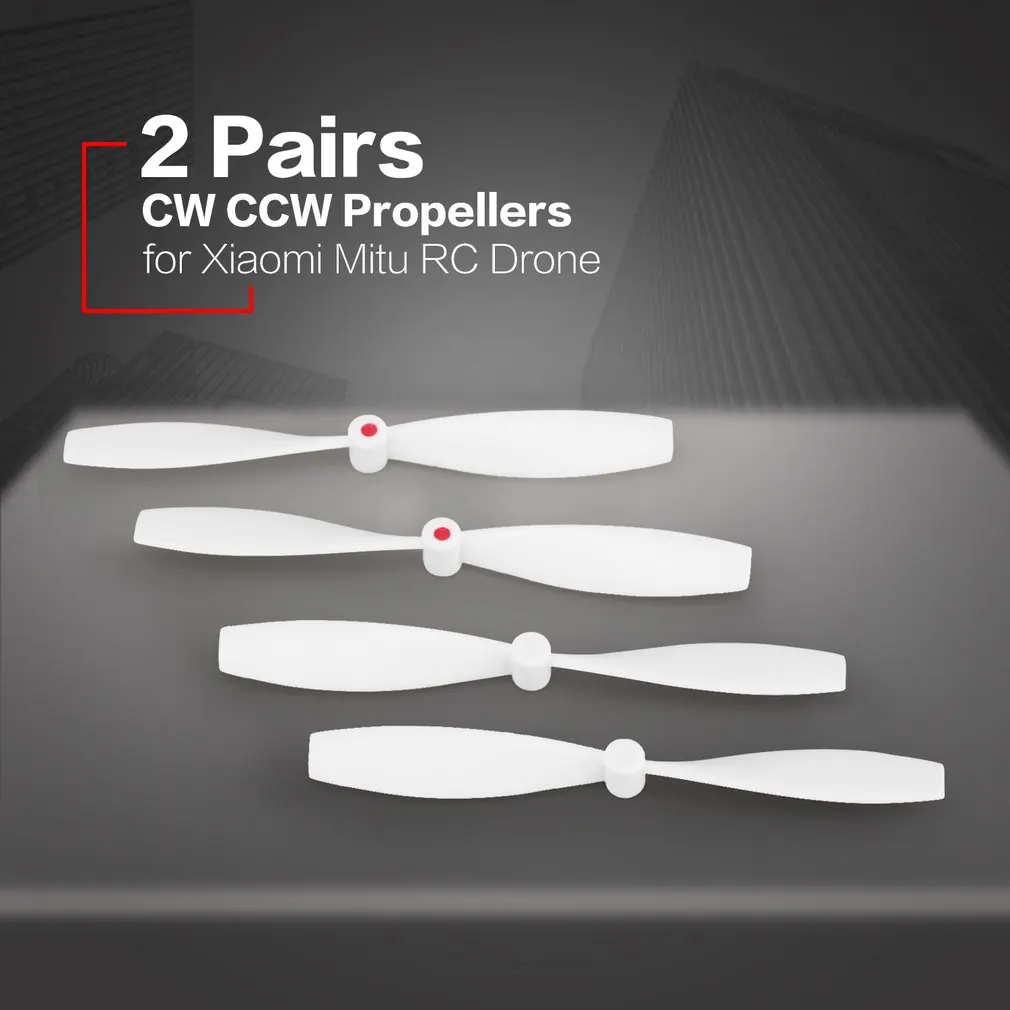 2 Pairs CW/CCW RC Propellers Mini Props Blades Spare Parts for Xiaomi Mitu RC FPV Drone Quadcopter Aircraft UVA RC Parts New
2 Pairs CW/CCW RC Propellers Mini Props Blades Spare Parts for Xiaomi Mitu RC FPV Drone Quadcopter Aircraft UVA RC Parts New