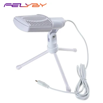 FELYBY SF-940 Condenser Microphone Professional 3.5mm Sound Podcast Studio Microphone Mic with Tripod Stand for Desktop MSN
FELYBY SF-940 Condenser Microphone Professional 3.5mm Sound Podcast Studio Microphone Mic with Tripod Stand for Desktop MSN