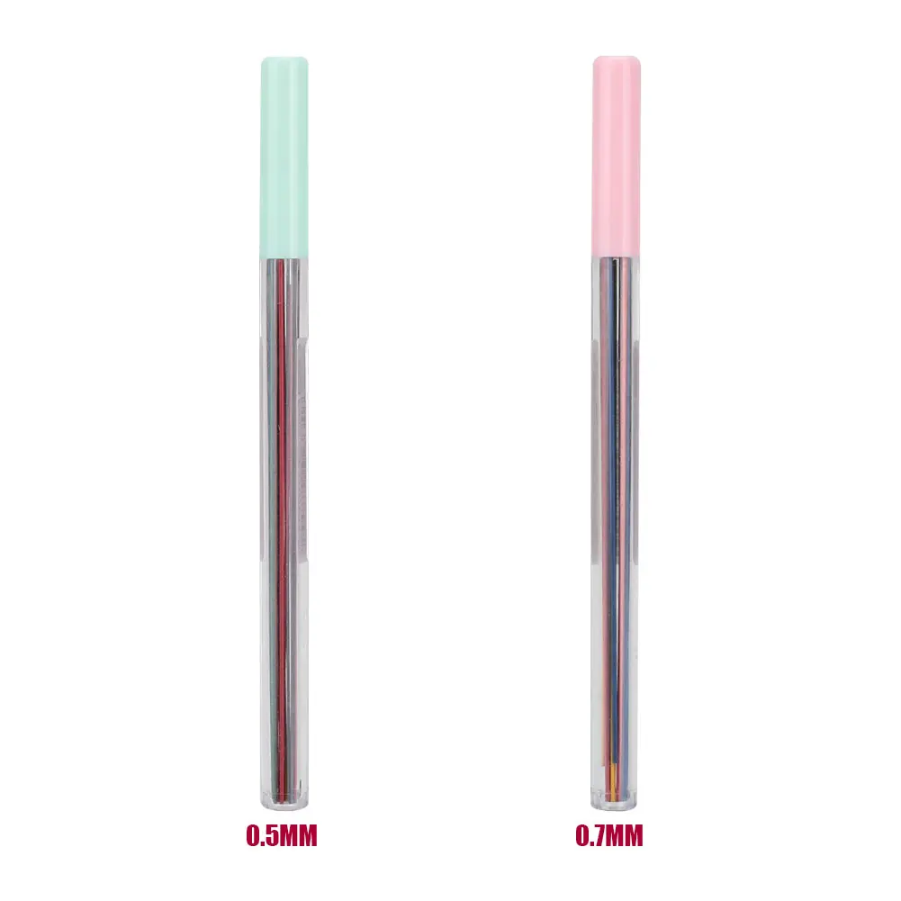 15Pcs / Box Color Resin Lead Core Mechanical Pencil 0.5 / 0.7 mm Art Non-toxic Replacement Core Sketch Drawing School Supplies
15Pcs / Box Color Resin Lead Core Mechanical Pencil 0.5 / 0.7 mm Art Non-toxic Replacement Core Sketch Drawing School Supplies