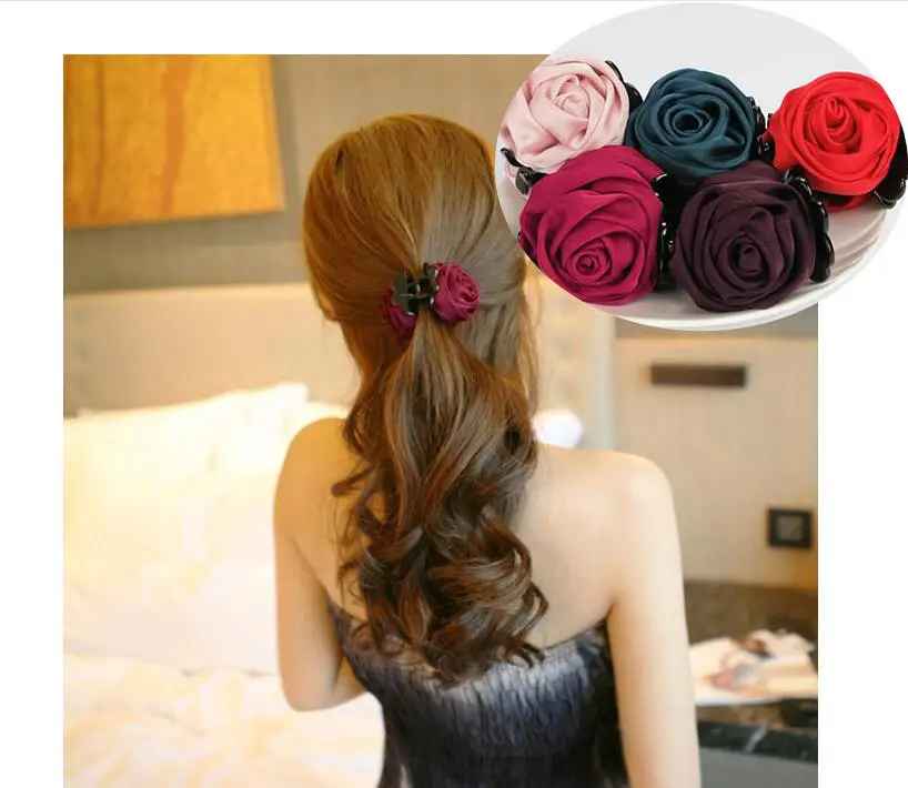 Fashion Girls Cloth Big Flowers hair claws Headbands Elegance elastic hairband Hair rope For Women High Quality Hair Accessories
Fashion Girls Cloth Big Flowers hair claws Headbands Elegance elastic hairband Hair rope For Women High Quality Hair Accessories
