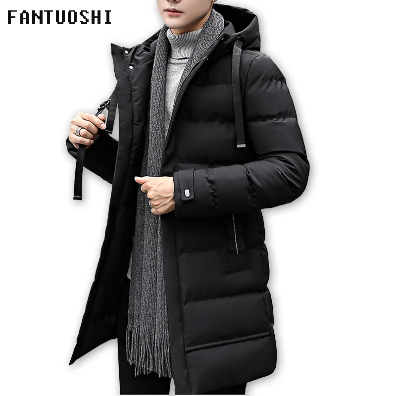 Men Winter Long Parkas Coats 2020 New Hooded Fashion Cotton Padded Male Warm Thick Jacket Windproof jacket black 4XL
Men Winter Long Parkas Coats 2020 New Hooded Fashion Cotton Padded Male Warm Thick Jacket Windproof jacket black 4XL