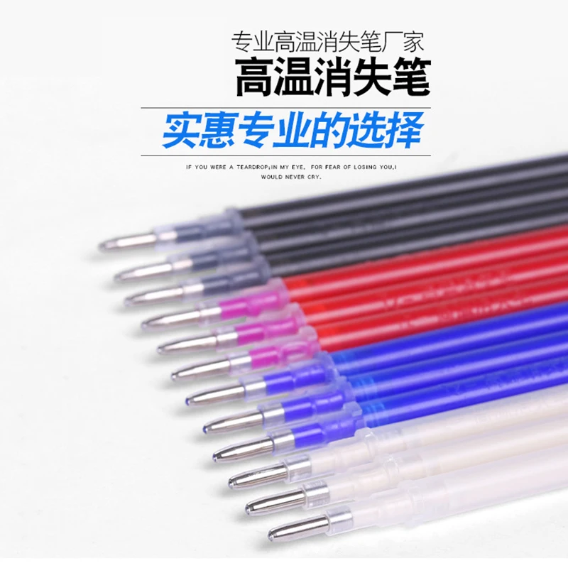 10pcs Creative Marker Pen Refills High Temperature Disappears DIY Sewing for Leather Stationery Student Office Product
10pcs Creative Marker Pen Refills High Temperature Disappears DIY Sewing for Leather Stationery Student Office Product