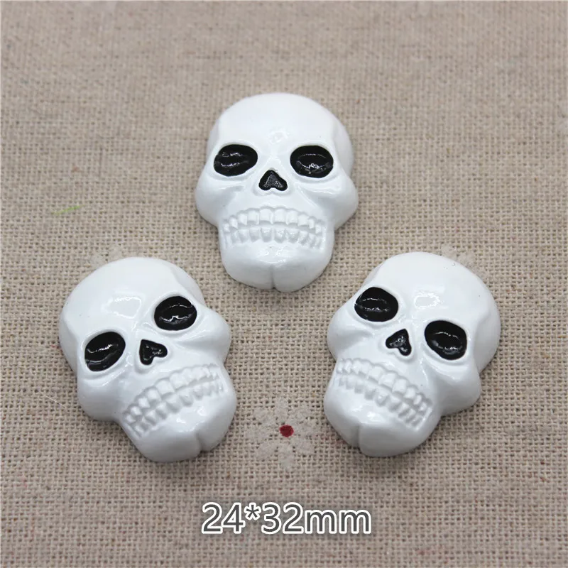 10pcs 24*32mm Jack Skellington white skull Face Resin Flatback Cabochons Miniature Art DIY Crafts Scrapbooking
10pcs 24*32mm Jack Skellington white skull Face Resin Flatback Cabochons Miniature Art DIY Crafts Scrapbooking