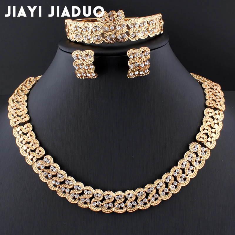 jiayijiaduo Gold Color African Pearl Wedding Jewelry Dubai Gold Jewelry Sets Romantic Color Design Jewelry Sets Long Necklace
jiayijiaduo Gold Color African Pearl Wedding Jewelry Dubai Gold Jewelry Sets Romantic Color Design Jewelry Sets Long Necklace