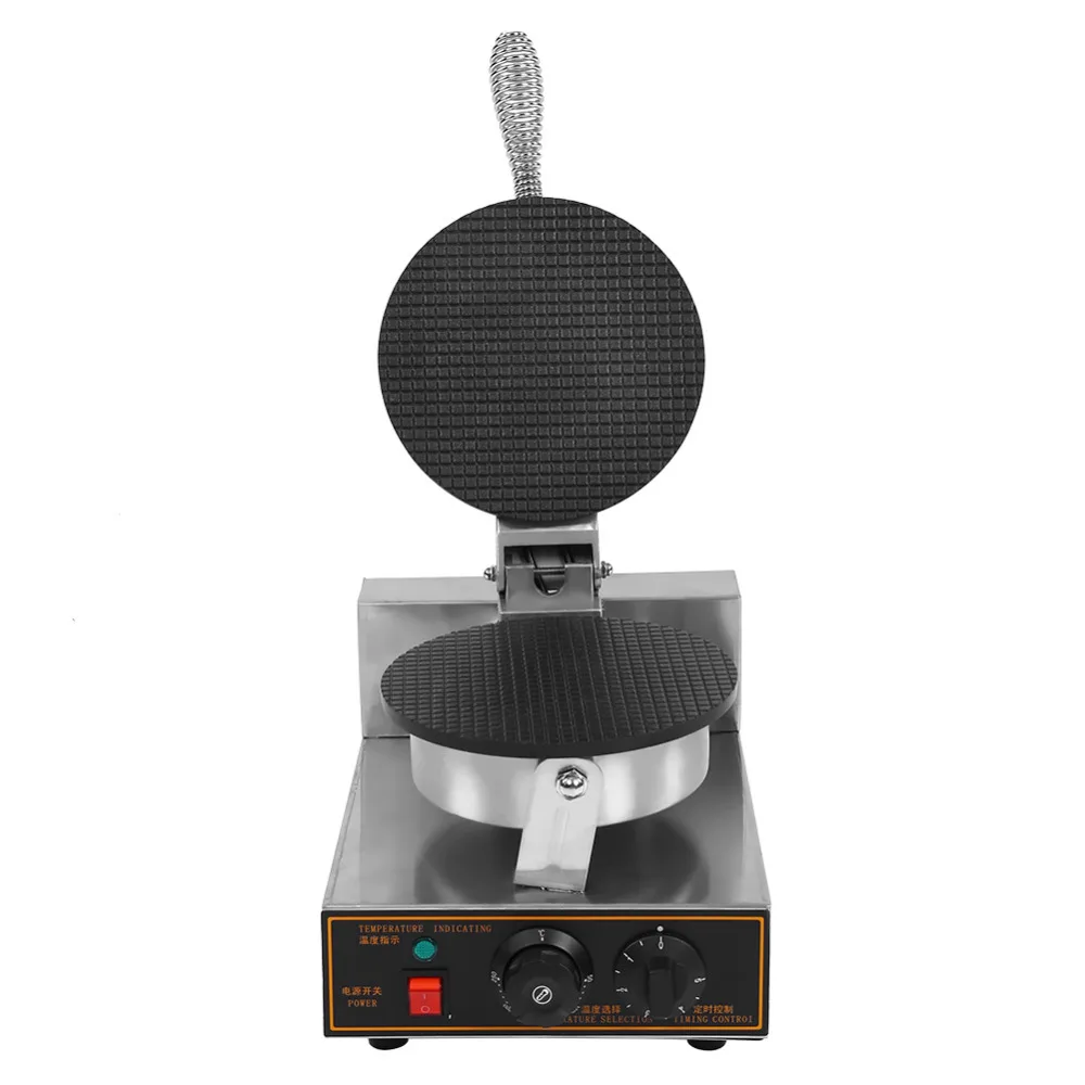 Electric ice cream cone maker Palacinka baker cone baking machine crepe making machine crispy egg roll 1.2 kw Free Shipping
Electric ice cream cone maker Palacinka baker cone baking machine crepe making machine crispy egg roll 1.2 kw Free Shipping