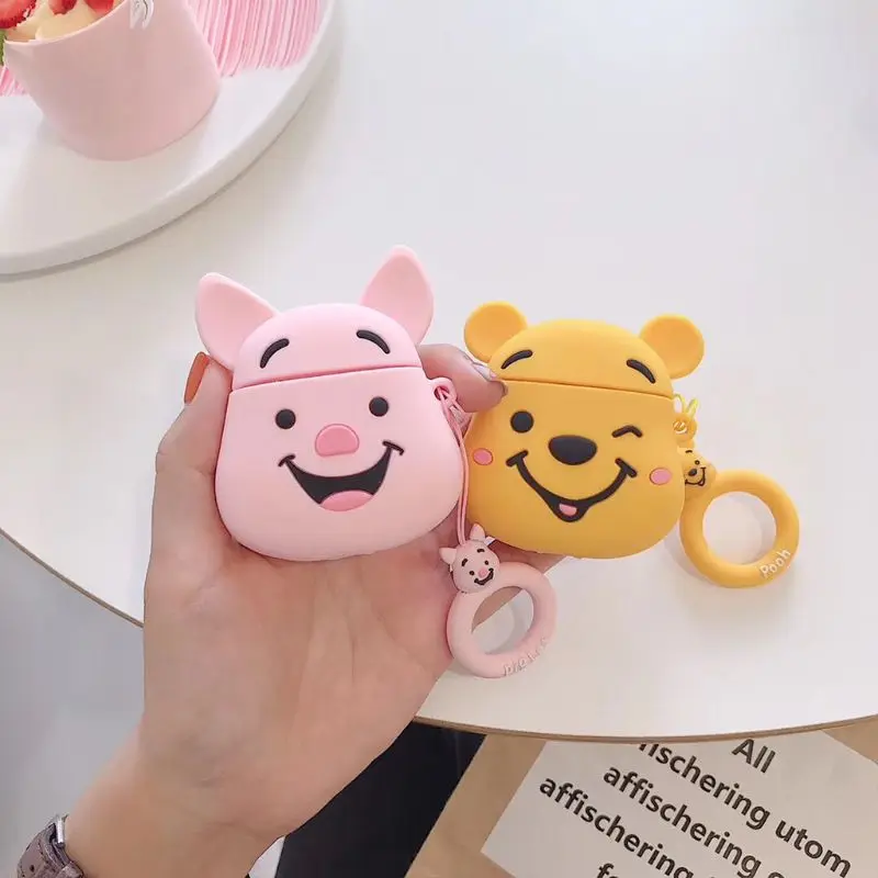 Cute Cartoon Animal Pattern Soft Silicone Protective Cover Shockproof Case Skin with Lanyard for Airpods 1/2 Charging Box
Cute Cartoon Animal Pattern Soft Silicone Protective Cover Shockproof Case Skin with Lanyard for Airpods 1/2 Charging Box