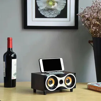 Wooden Wireless Bluetooth Speaker Portable TV soundbar HiFi Shock Bass Altavoz subwoofer+FM TF AUX USB For home Phone computer
Wooden Wireless Bluetooth Speaker Portable TV soundbar HiFi Shock Bass Altavoz subwoofer+FM TF AUX USB For home Phone computer