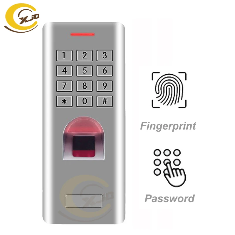 XJQ IP66 1000 users Standalone Biometric fingerprint keypad access control reader for door lock gate opener (no RFID function)
XJQ IP66 1000 users Standalone Biometric fingerprint keypad access control reader for door lock gate opener (no RFID function)