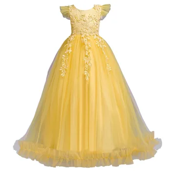 Fancy Princess Party Dresses for Girls Long Sleeveless Flower Party Evening Dresses Kid Prom Wedding Children Dress
Fancy Princess Party Dresses for Girls Long Sleeveless Flower Party Evening Dresses Kid Prom Wedding Children Dress