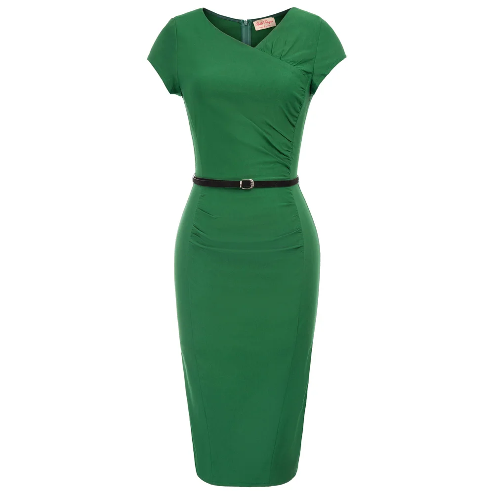 Women Slim Bodycon Dress 50s Swing Summer Office Lady Dress 2018 V Neck Green Black Summer Sexy Sheath Fitted Pencil Dresses
Women Slim Bodycon Dress 50s Swing Summer Office Lady Dress 2018 V Neck Green Black Summer Sexy Sheath Fitted Pencil Dresses