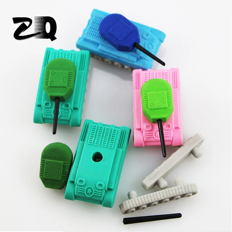 Novelty detachable Tank Shape Rubber Eraser Primary School Student Children's Prizes Promotional Gift Toy 212
Novelty detachable Tank Shape Rubber Eraser Primary School Student Children's Prizes Promotional Gift Toy 212