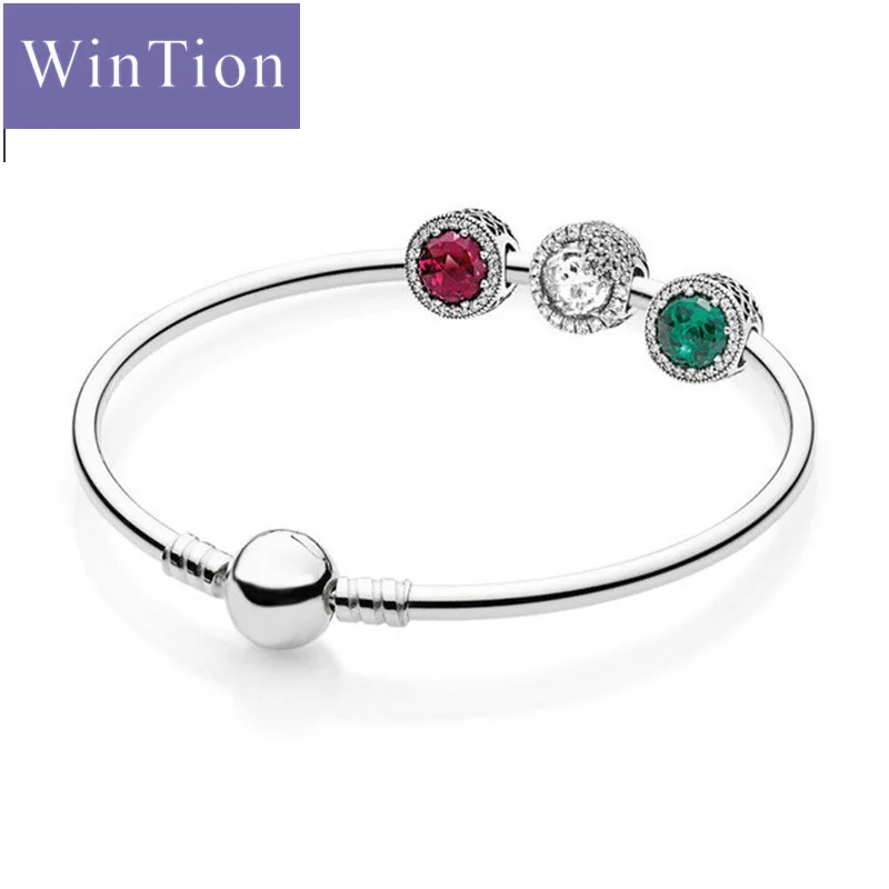 WinTion PAN S925 sterling silver bracelet bracelet fashion elegant color dazzling zircon bracelet lovers holiday gifts
WinTion PAN S925 sterling silver bracelet bracelet fashion elegant color dazzling zircon bracelet lovers holiday gifts