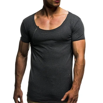 2018 T-Shirt Men High Street Hip Hop Zipper Oversize Men's T-shirt T Shirt Men Summer Big O-neck Slim Fit Hipster Tees Male XXXL
2018 T-Shirt Men High Street Hip Hop Zipper Oversize Men's T-shirt T Shirt Men Summer Big O-neck Slim Fit Hipster Tees Male XXXL