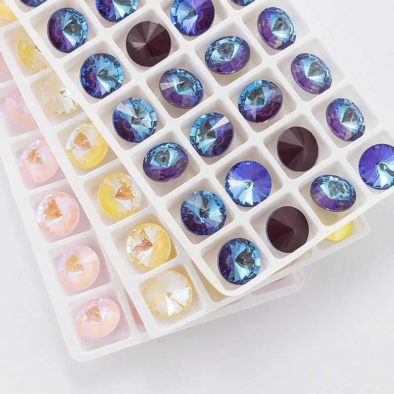 More Mocha AB 12mm 14mm K9 Crystal Rivoli Glass Fancy Stone Pointback Round Rhinestone Can Mix Colors
More Mocha AB 12mm 14mm K9 Crystal Rivoli Glass Fancy Stone Pointback Round Rhinestone Can Mix Colors