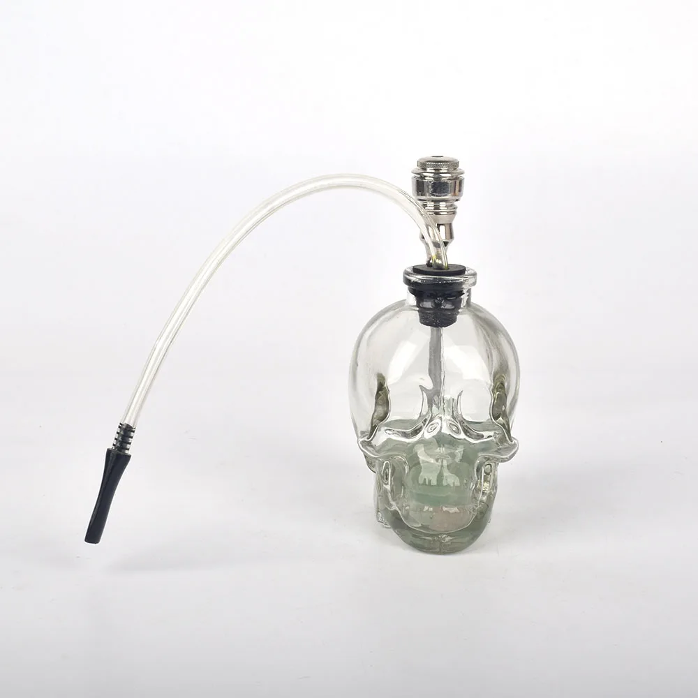 Natural Macadam Glass Skull Shaped Hookah Double Circulation Water Tobacco Pipe Type Cigarette Holder For Smoking Weed
Natural Macadam Glass Skull Shaped Hookah Double Circulation Water Tobacco Pipe Type Cigarette Holder For Smoking Weed