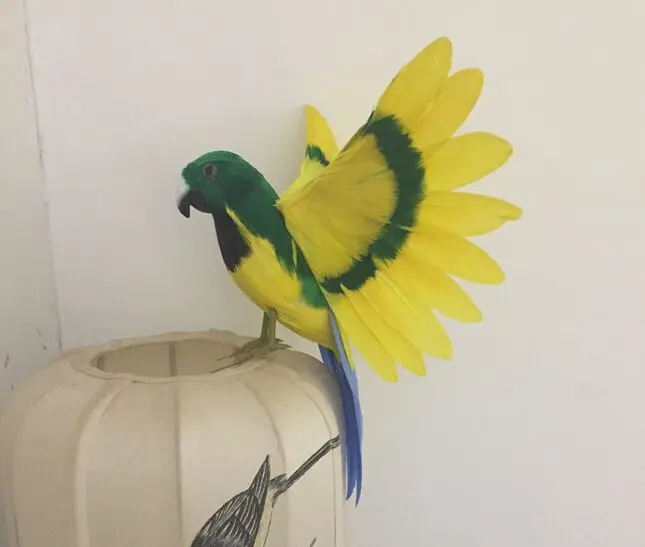 new cute simulation yellow&green bird model foam& furs wings bird gift about 20cm 0652
new cute simulation yellow&green bird model foam& furs wings bird gift about 20cm 0652