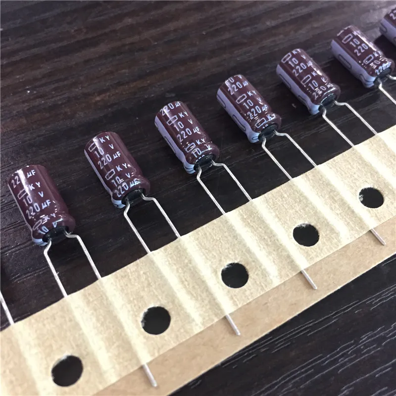 10pcs 220uF 10V 6.3x11mm NCC BF 10V220uF PC Motherboard Capacitor