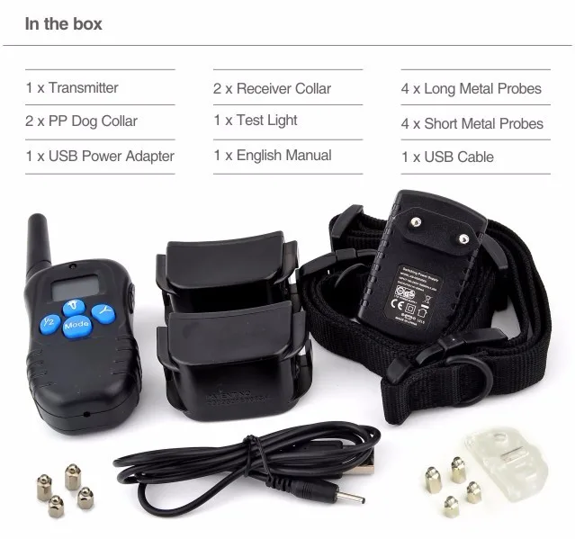 8th Pet Training Collar PET998DRB