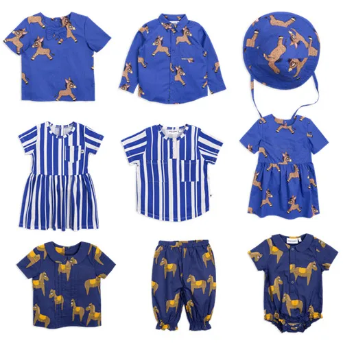 Kids Clothes Set 2019 Summer StRafina Baby Boys Donkey Horse Top Tee T shirt Girls Striped Dress Children Pants Vestidos TAO
Kids Clothes Set 2019 Summer StRafina Baby Boys Donkey Horse Top Tee T shirt Girls Striped Dress Children Pants Vestidos TAO
