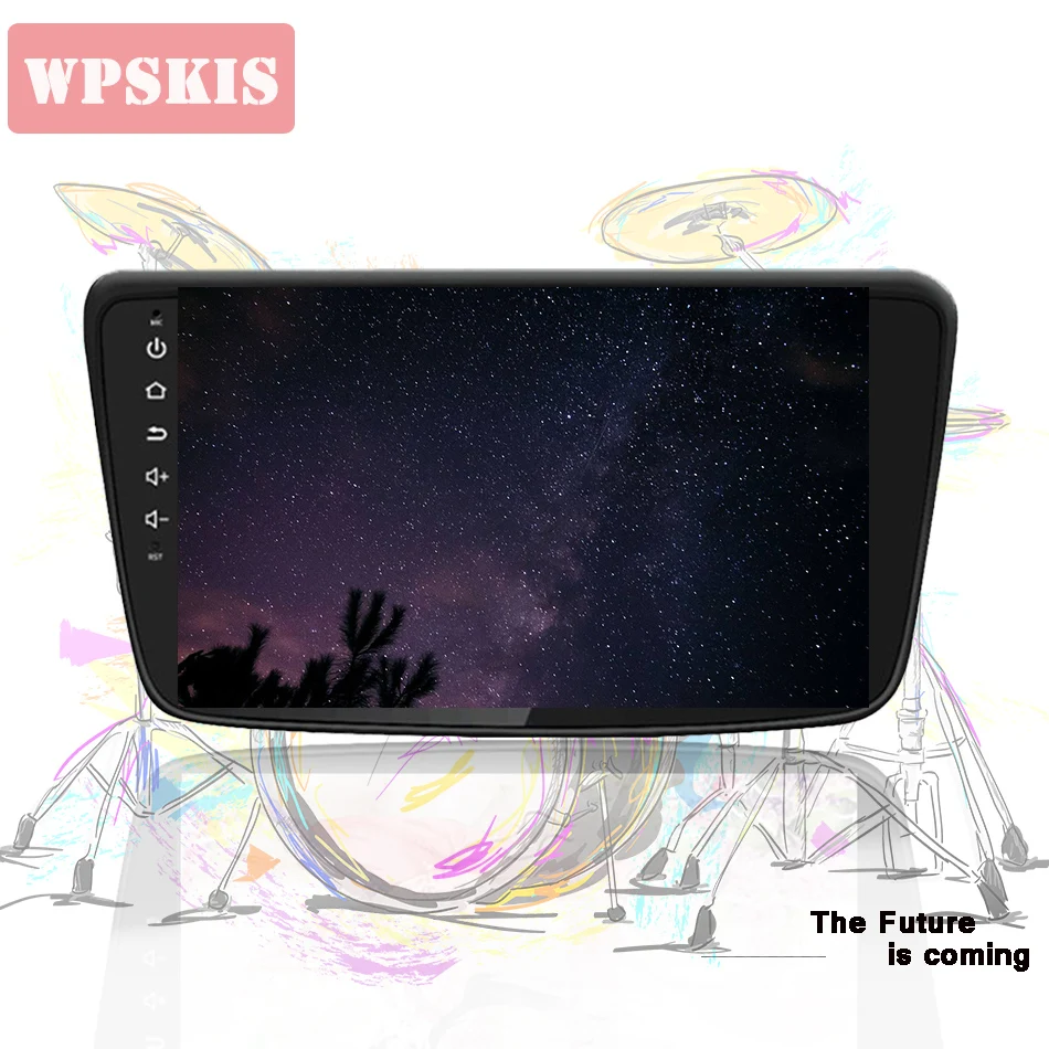2 din 8 ''полный экран Android 10 0 4G-64G Автомобильный Авторадио Мультимедиа
