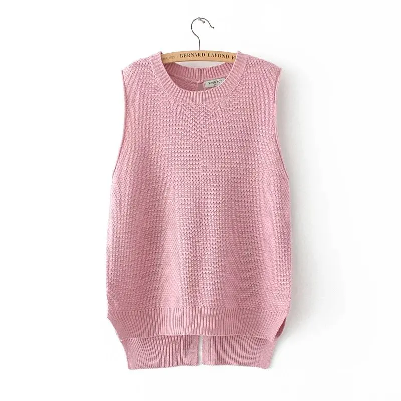 Plus size big loose vest Sleeveless sweaters 2019 new fashion knitted O neck Solid color Belt wool female top wear Pullovers
Plus size big loose vest Sleeveless sweaters 2019 new fashion knitted O neck Solid color Belt wool female top wear Pullovers
