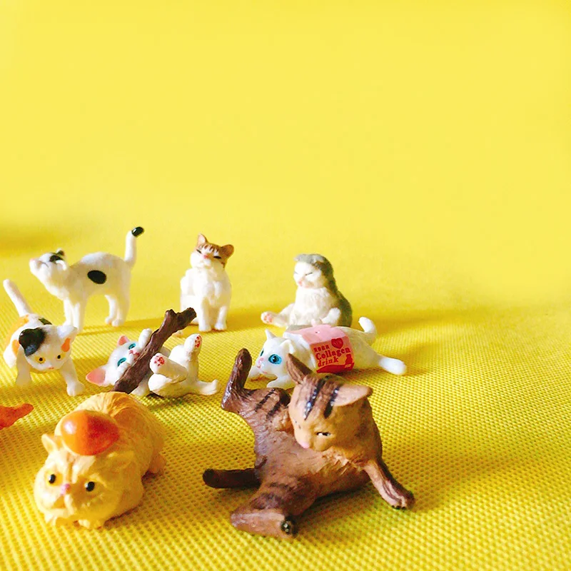 New arrival~10Pcs/cat kitty/miniatures animals/lovely cute/fairy garden gnome/moss terrarium decor/figurine/diy supplies
New arrival~10Pcs/cat kitty/miniatures animals/lovely cute/fairy garden gnome/moss terrarium decor/figurine/diy supplies
