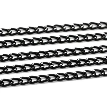 3x10M Black Links-Opened Curb Aluminum Chains Jewelry Making Findings Component 6x3.5mm
3x10M Black Links-Opened Curb Aluminum Chains Jewelry Making Findings Component 6x3.5mm