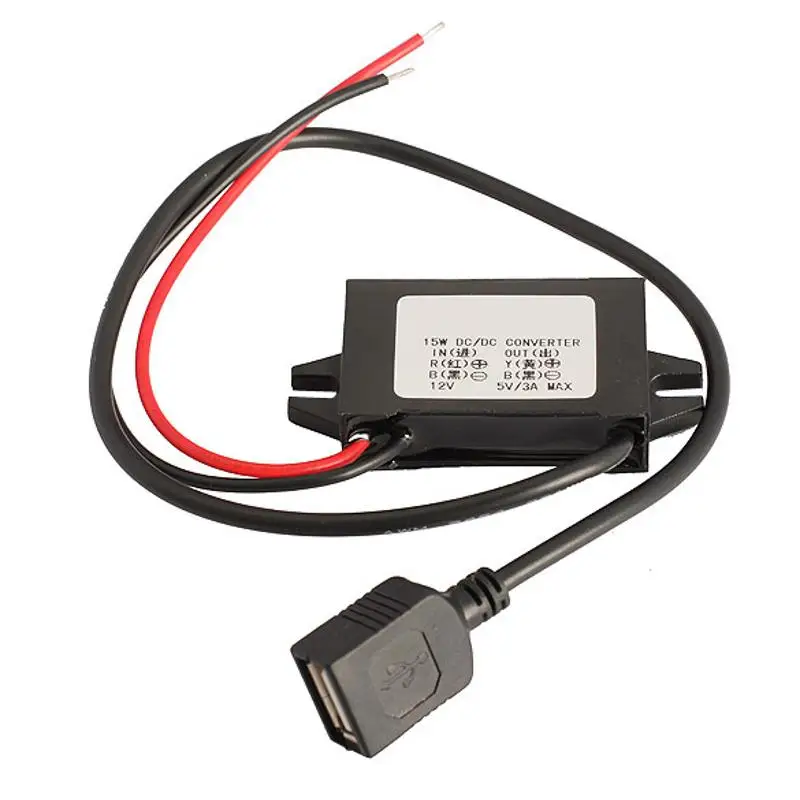 Car Charger DC Converter Module 12V To 5V 3A 15W Step Down Module with Micro USB Cable Car Charger Converter Module New
Car Charger DC Converter Module 12V To 5V 3A 15W Step Down Module with Micro USB Cable Car Charger Converter Module New