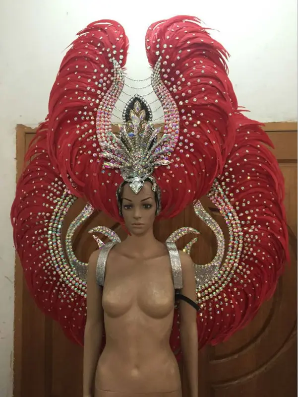 Brazil Rio Spanish Cuba Santiago Havana Venice Dionysia carnival Float Mask dress masque ball costume samba plumage plume Headd
Brazil Rio Spanish Cuba Santiago Havana Venice Dionysia carnival Float Mask dress masque ball costume samba plumage plume Headd