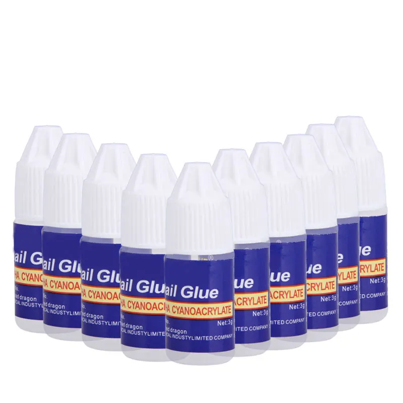 10 PCS 3g False Nail Gel Acrylic Nail Glue Nail Art Tips Decorations Fast Drying Glue Manicure Tool
10 PCS 3g False Nail Gel Acrylic Nail Glue Nail Art Tips Decorations Fast Drying Glue Manicure Tool