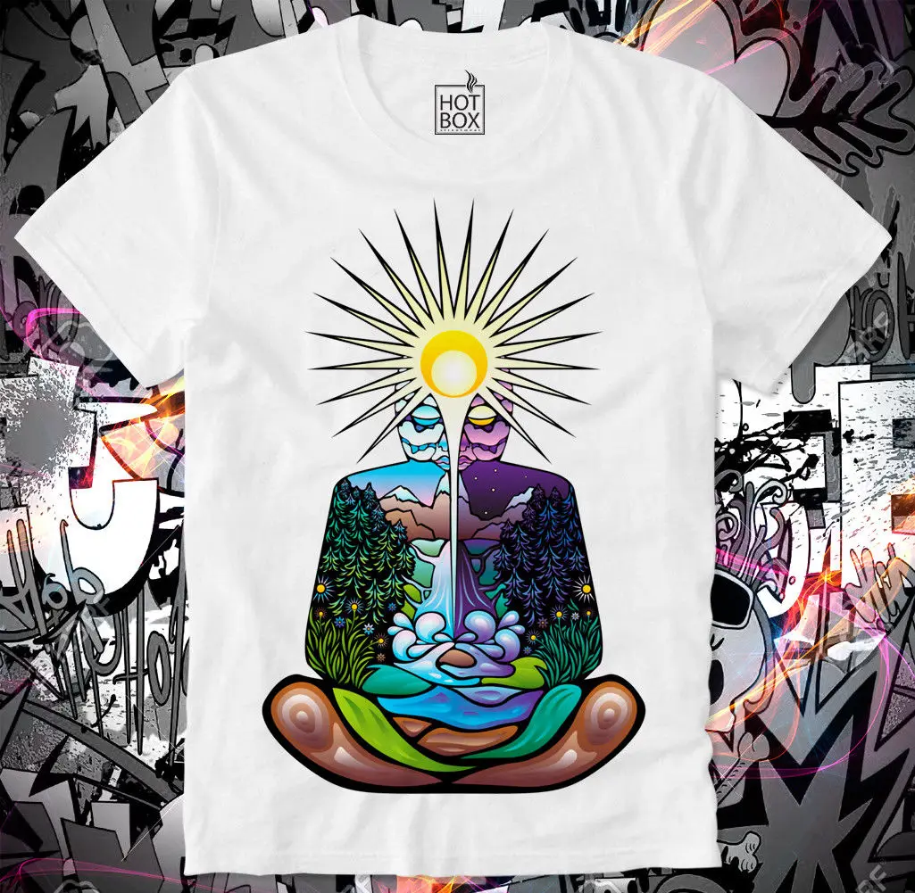 T SHIRT HOTBOX MEDITATION CHAKRA INDIA GOA YOGA SPIRITUAL CONSCIOUS TREE OF LIFECool Casual pride Fashion tshirt free shipping
T SHIRT HOTBOX MEDITATION CHAKRA INDIA GOA YOGA SPIRITUAL CONSCIOUS TREE OF LIFECool Casual pride Fashion tshirt free shipping