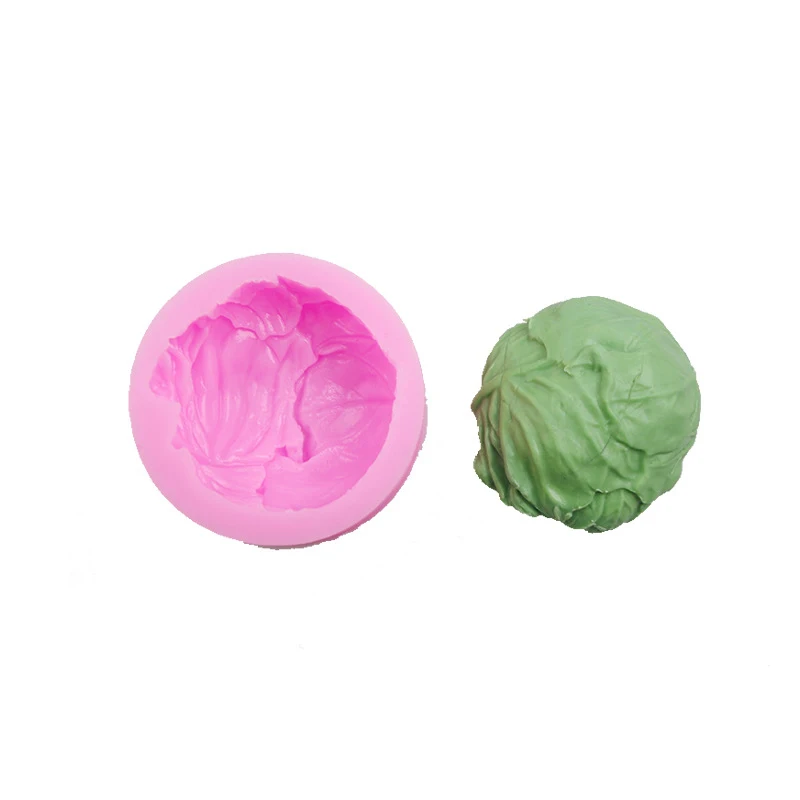 DIY Cabbage Shape Silicone molds Handmade Soap Mold, Fondant Vegetables Cake Decoration Sugar Craft Tools baking tools
DIY Cabbage Shape Silicone molds Handmade Soap Mold, Fondant Vegetables Cake Decoration Sugar Craft Tools baking tools