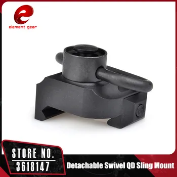Element Quick Release Detachable Swivel QD Sling Mount Push Button Adapter Set Picatinny Rail Mount Base with Sling Ring ME04018
Element Quick Release Detachable Swivel QD Sling Mount Push Button Adapter Set Picatinny Rail Mount Base with Sling Ring ME04018