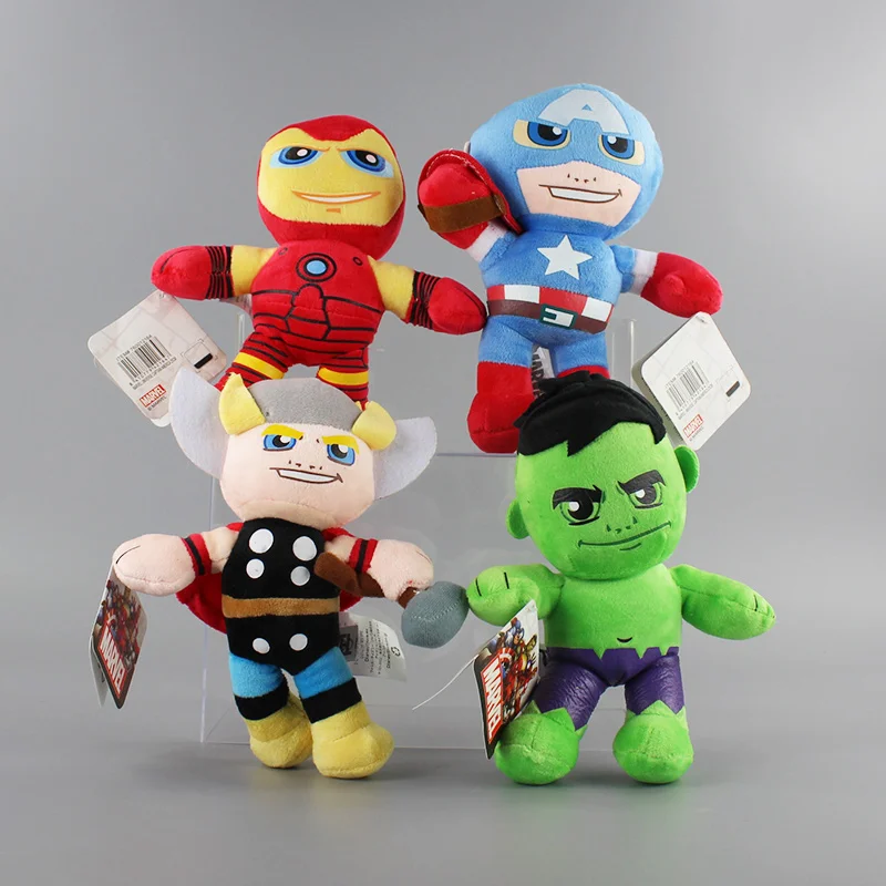 New Arrive The Super Man Super Heros Captain American Spider Man hulk Stuffed Animals Plush Kids Toys
New Arrive The Super Man Super Heros Captain American Spider Man hulk Stuffed Animals Plush Kids Toys