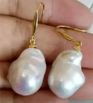 free shipping >>>>noble jewelry Huge AAA 19x13mm South Sea White Baroque Pearl Earrings 14K YELLOW GOLD
free shipping >>>>noble jewelry Huge AAA 19x13mm South Sea White Baroque Pearl Earrings 14K YELLOW GOLD
